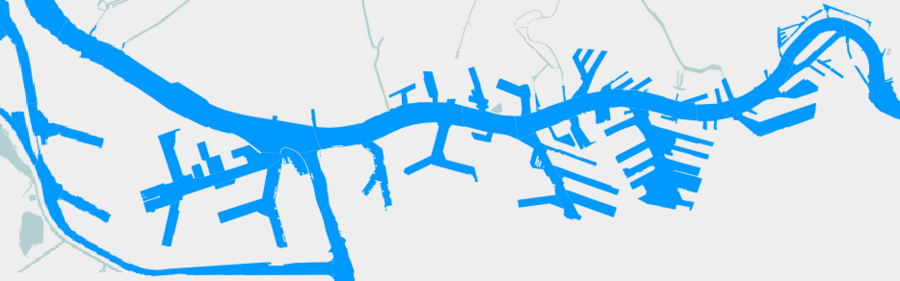 Carte du Port de Rotterdam