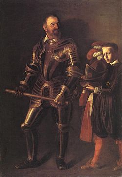 Caravaggio festménye (1608 körül)