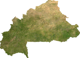 carte : Géographie du Burkina Faso