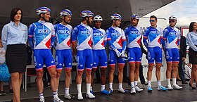 Mannschaftsfoto Groupama-FDJ