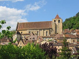 The church in Saint-Cyprien