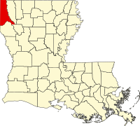 Läge i delstaten Louisiana.