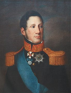 портрет кисти Карла-Зигмунда Вальтера, 1814-1816 гг., музей Сааремаа