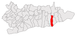 Location in Călărași County