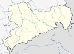 Großdubrau/Wulka Dubrawa is located in Saxony