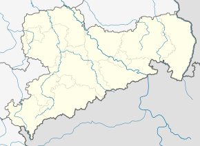 Дрезден на карте