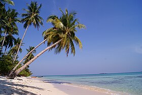 La plage de Tanjung Gelam