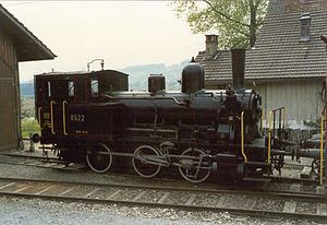 E 3/3 Nr. 8522 der Sursee-Triengen-Bahn, ex SBB