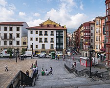 Baskovski muzej in Unamuno Plaza