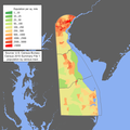 Image 5The population density map for Delaware (from Delaware)