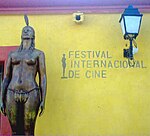 Bureaux du Festival international du film de Carthagène, dans le centre historique de la ville.