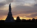 The Monument at sunset, 2007