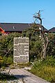 Gedenkstein „Ihr Namenlosen im weißen Sand …“