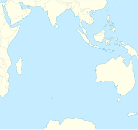 Islla Ámsterdam alcuéntrase n'Océanu Índicu