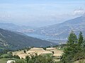 Vue sur le lac de Serre-Ponçon.