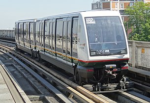 Rame du métro de Lille.