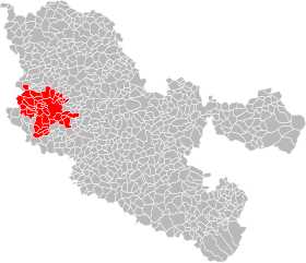 Localisation de Eurométropole de Metz