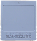 Carte mémoire GameCube.