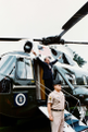 Image 59Nixon displays the V-for-victory sign as he departs the White House after resigning (from 1970s)