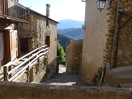 The upper village of Oreilla