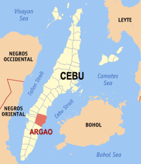 Mapa a pakabirukan ti Argao