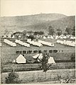 Changing of the guard at Camp Rathburn, ca. 1864.