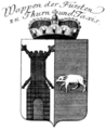 Wappen der Fürsten zu Thurn und Taxis von Franz J.J. von Reilly