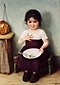 Neña na cocina (1904), por Carl von Bergen.
