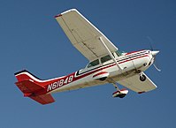 Civila småflygplan (exempelvis Cessna 172)