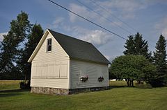 The former Coplin Plantation Schoolhouse