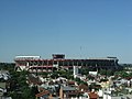 Vedere exterioară a stadionului