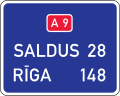 Distance indicator