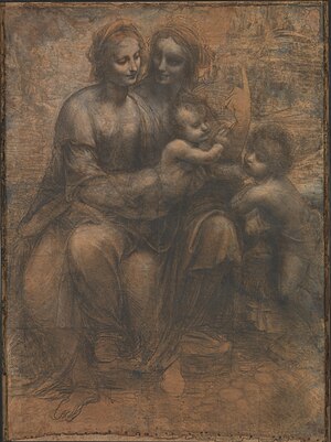 The Virgin and Child with St Anne and St John the Baptist