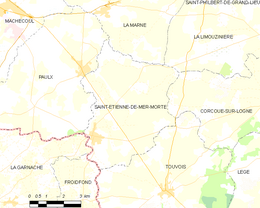 Saint-Étienne-de-Mer-Morte – Mappa