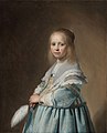 Girl in a Blue Dress (1641) by Johannes Cornelisz Verspronck