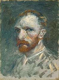 Autorretrato, inverno, 1886-87, Museu Van Gogh, Amsterdam