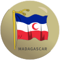 Insignia del Protectorado Francés de Madagascar (1882-1897)