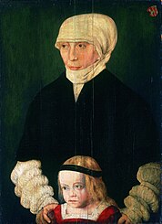 Herr und Frau Urmiller mit ihren Kindern, um 1525