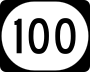 Kentucky Route 100 marker