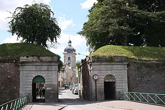 La porte Faurœulx, vue extérieure.