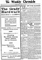 Macleod Chronicle – April 23, 1908
