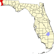 Escambia Comitatus (Florida): situs