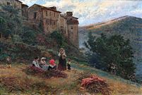 Peisaj rural din apropiere de Anticoli Corrado (1903)
