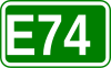 Route européenne 74