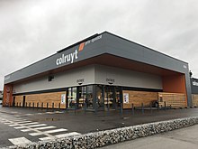 Magasin Colruyt de Dole en France.