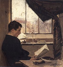 Autoportrait, Émile Friant, 1885.