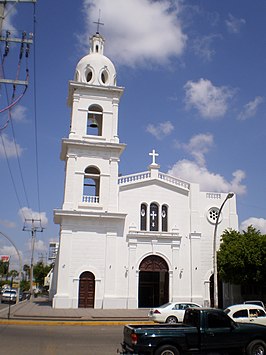 Katholieke kerk El Sagrado Corazón de Jesús in het centrum van Los Mochis