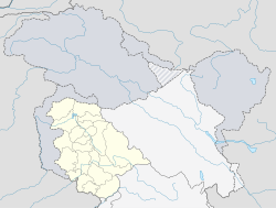 ᱠᱩᱯᱣᱟᱲᱟ is located in Jammu and Kashmir