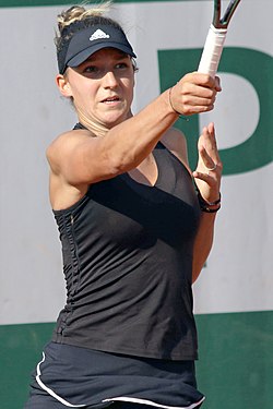 Rebeka Masárová v kvalifikaci French Open 2022