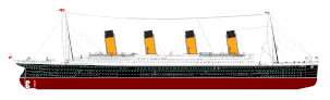 Titanic RMS handia